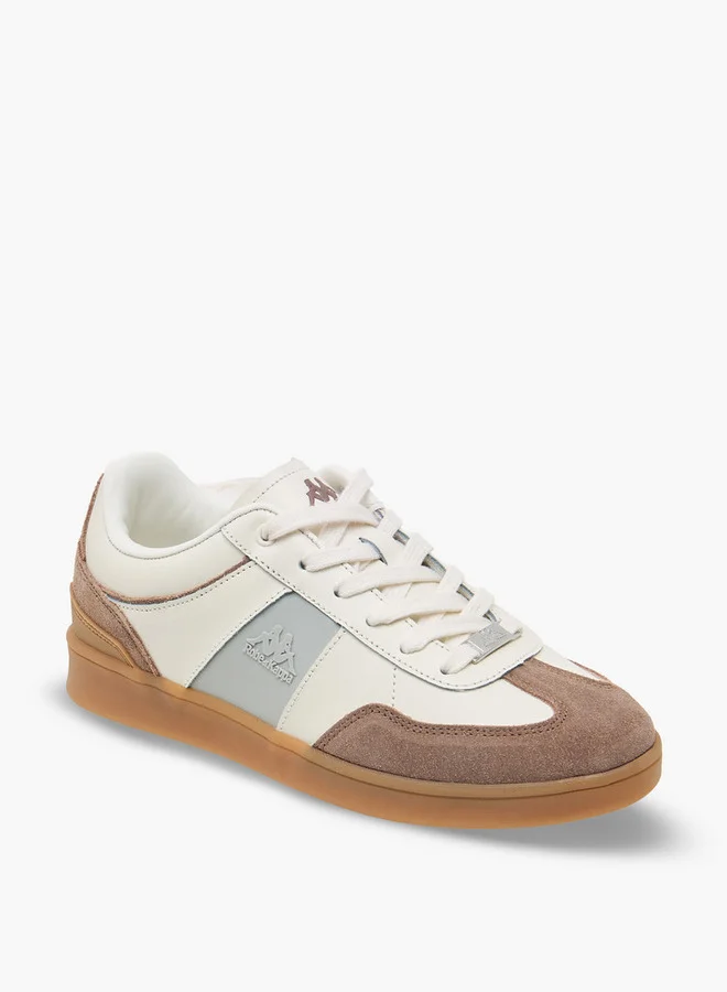 Kappa Women Panelled Leather Sneakers